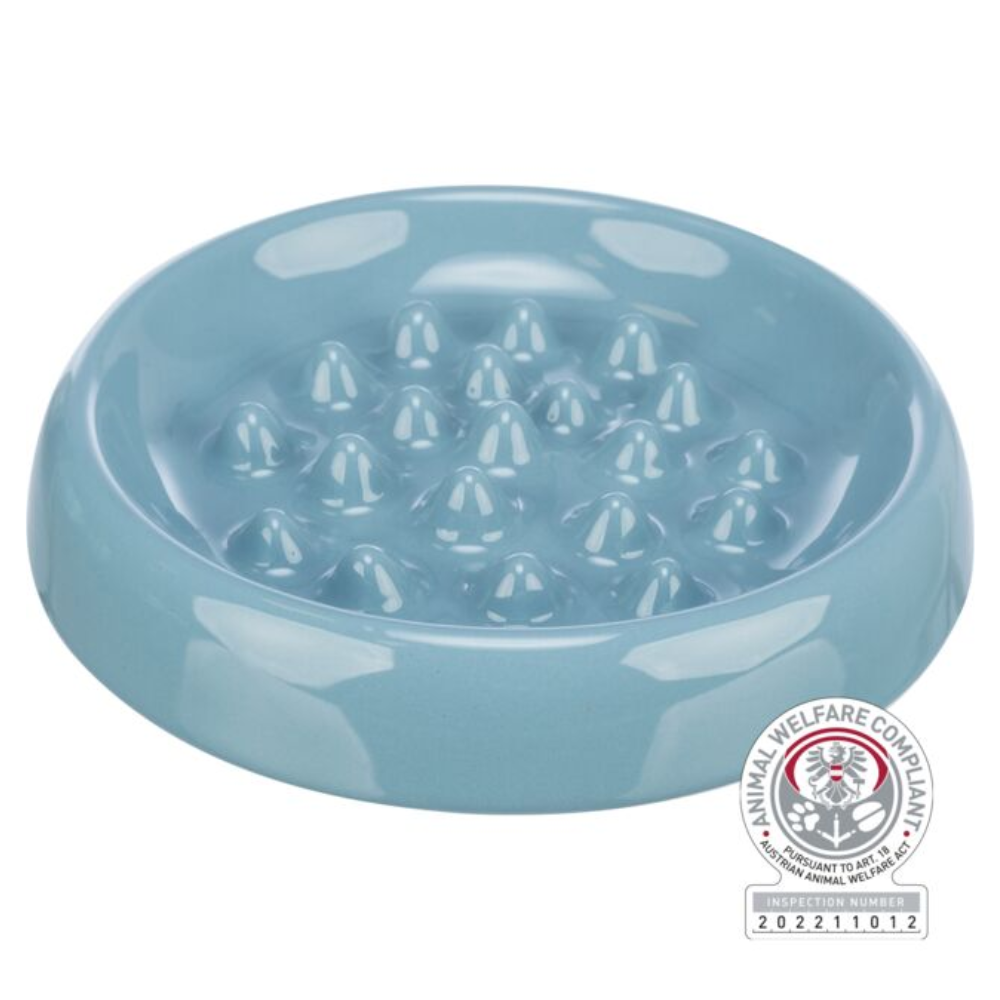 Trixie Ceramic Slow Feed Cat Bowl