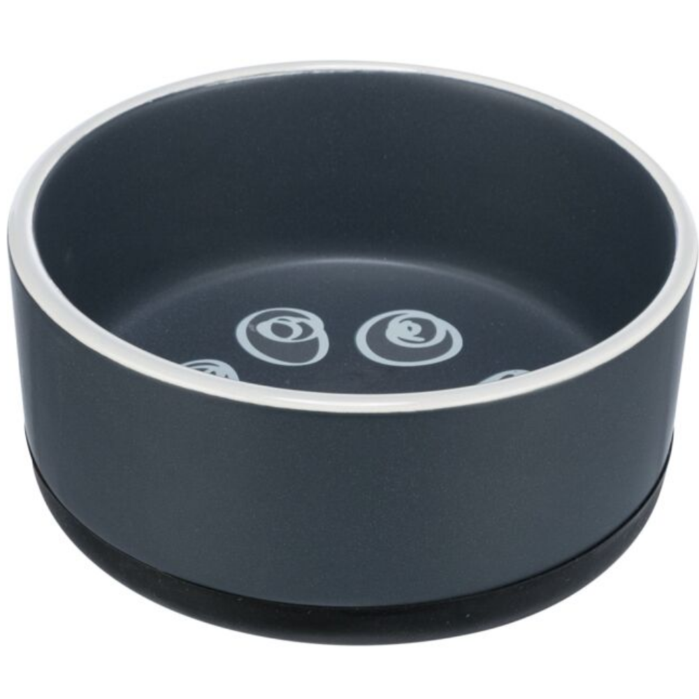 Jimmy Ceramic Bowl With Rubber Base