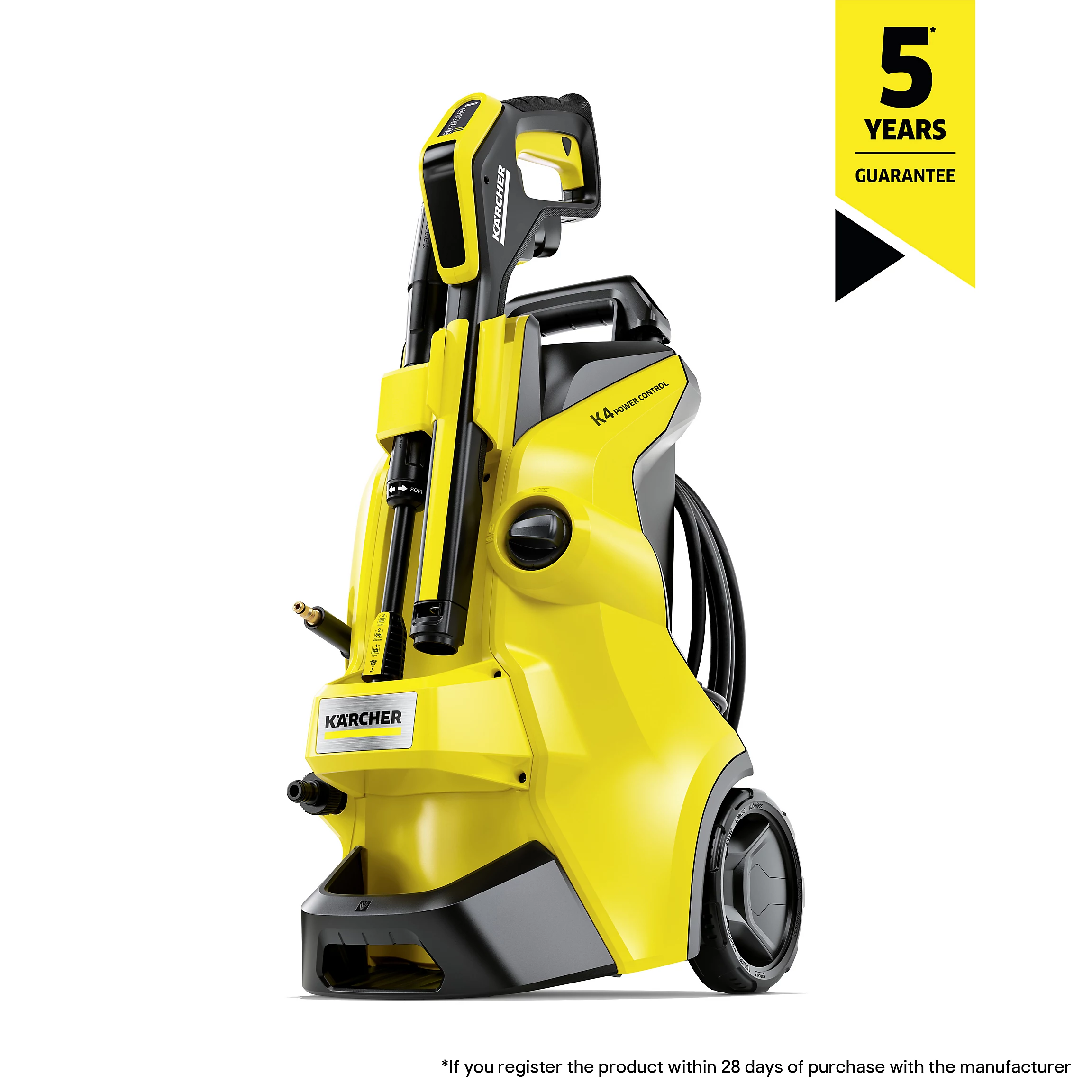 Kärcher K4 Power Control Corded Pressure washer 1.8kW - 13240320 - Image 2